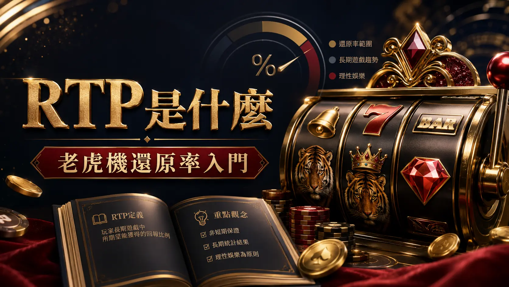 線上老虎機遊戲轉軸畫面